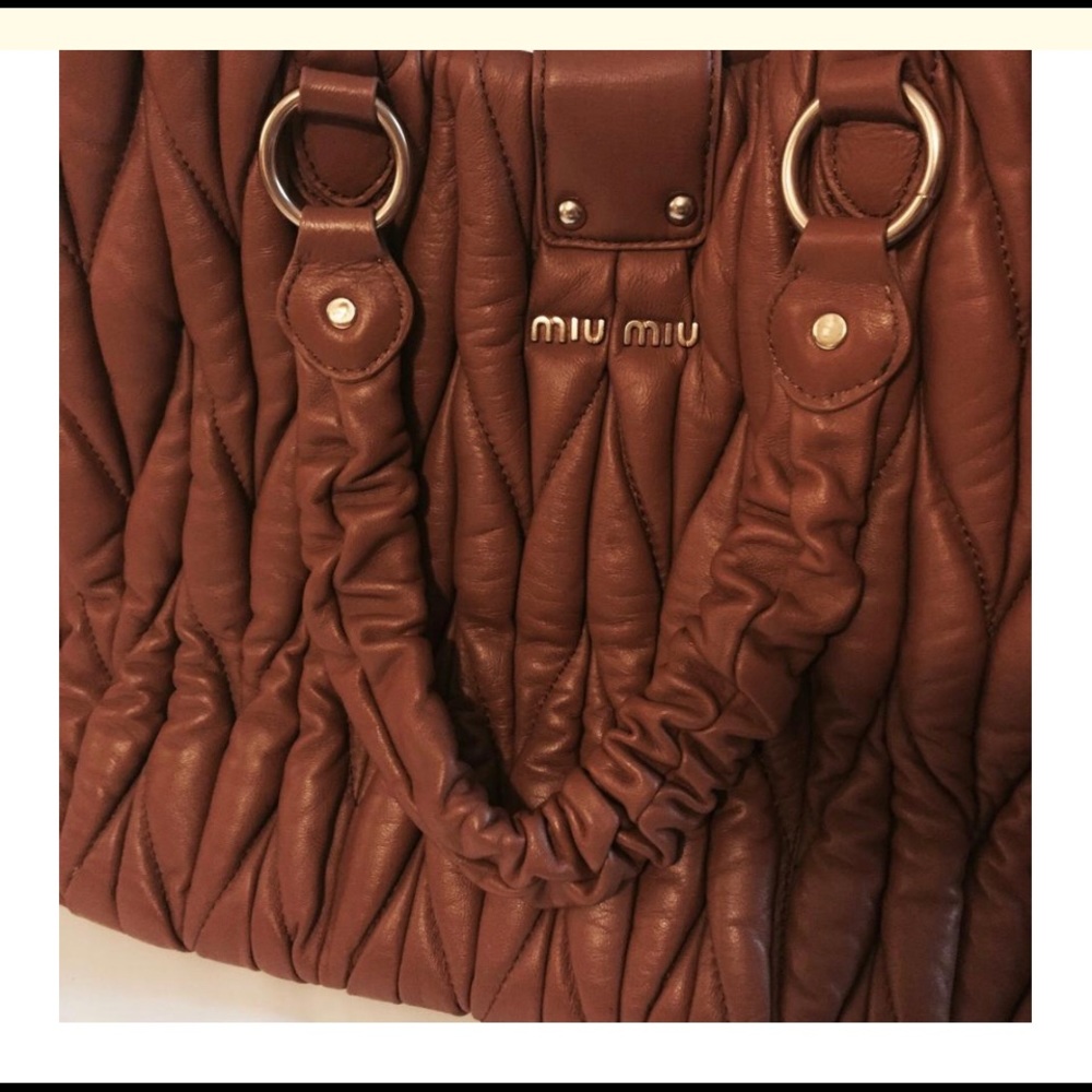 Authentic Miu Miu Bag. Miu Miu Tote - image 2
